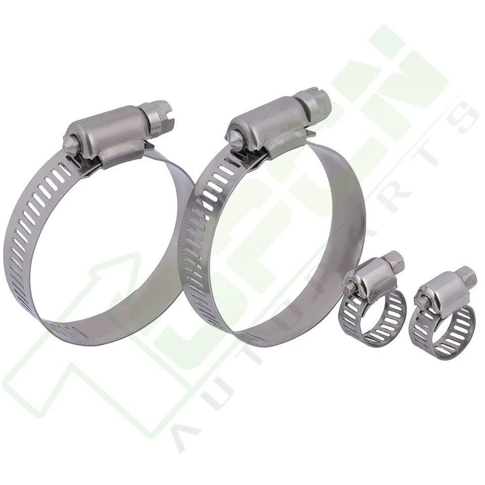 For 2006 2007-2013 Seat Leon Radiator 2822 With Universal Oil Hose Clamps Kit Foto 3 de 4