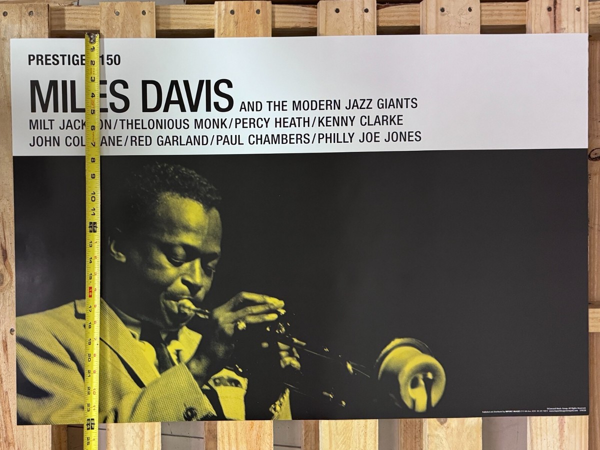 Miles Davis モノクロポスター89.8*64 Miles Davis モノクロポスター89.8*64 Miles in France 1963