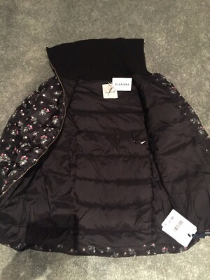 Moncler Laburnum Quilted Floral Print Coat, Size 0 (Moncler) - New