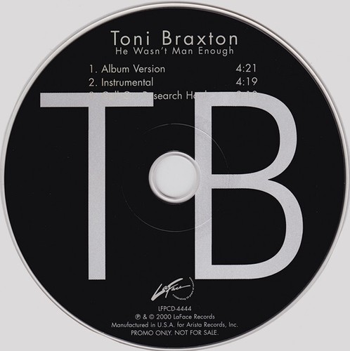 Toni Braxton He Wasn't Man Enough - CD - Picture 3 of 3