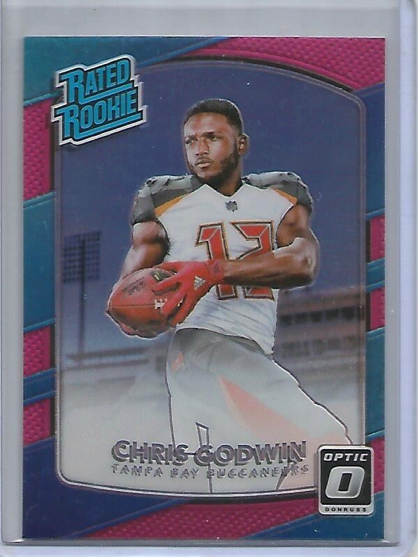 Chris Godwin 2017 Panini Donruss Optic Pink Holo Prizm Rookie