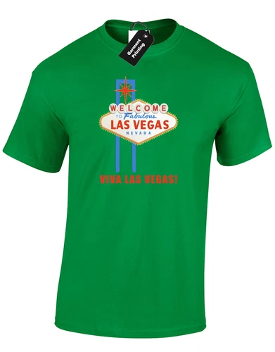 Viva Las Vegas Funny Cool Usa Casino Fashion Classic Unisex T-Shirt - Picture 1 of 3