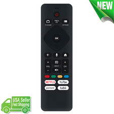URMT26CND001 Voice Replaced Remote Control for Philips Android TV 55PFL5766/F6