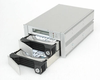 EXTERNES GEHÄUSE RAIDSONIC SR2600-2S-S2 RAID 0 1 CONTROLLER FÜR SATA IDE HDD A01