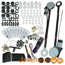 New 2 Door Pickup Universal Electric Power Window Lift Regulator Conversion Kit