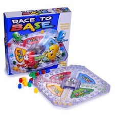 New Race to Base Pop a Dice Frustration Board Game Great Family Fun Game