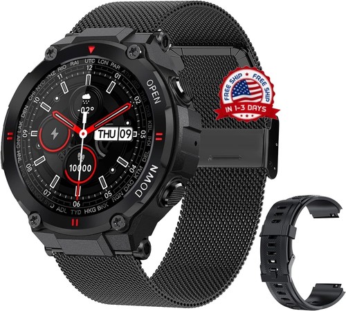 Reloj De Hombre Mujer Uni Relojes con Oximetro Deportivo Digital Militar Camara