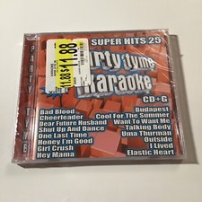 Party Tyme Karaoke Super Hits 25, CD G Brand New Sealed