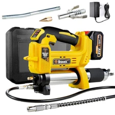 Electric Cordless Grease Gun Tools Battery Powered With 40”Long Hose 12,000 PSI