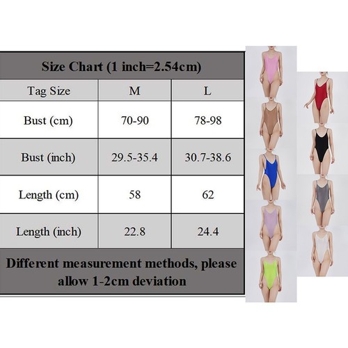 Womens Silky Shiny Swimsuit With Thin Oil Feature Perfect For Warm Weather - Photo 6/18