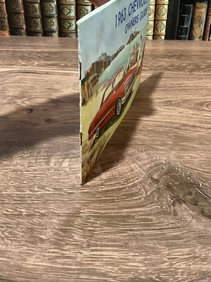 Chevrolet Impala Bel Air 1963 manual del propietario libro guía de literatura Foto 3 de 4