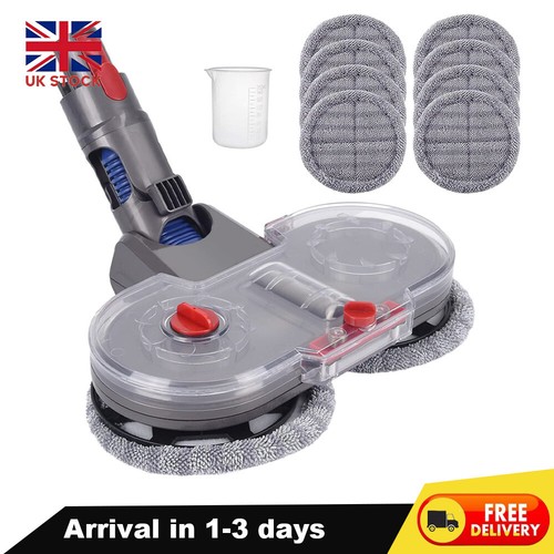 Hard Floor Surface Polisher Scrubbing Cleaning Mop Tool for DYSON V12