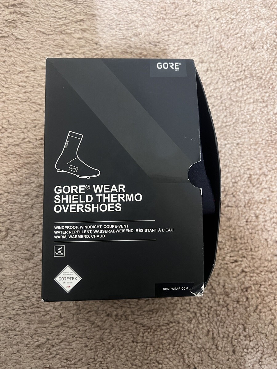 GORE WEAR SHIELD THERMO Infinium Overshoes Fireball, Fits shoes