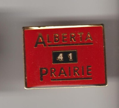 41 Prairie Alberta Metal Pin Pinback-Used-VG-FREE SHIPPING