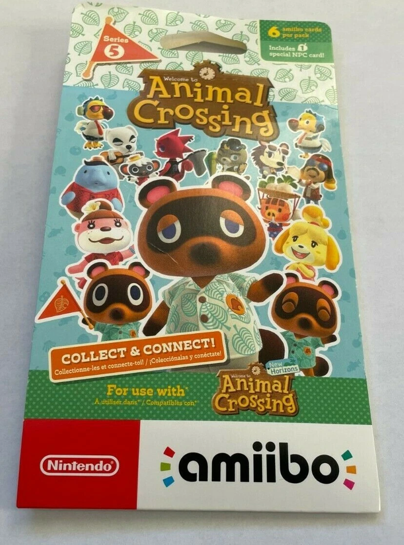 Nintendo Animal Crossing Amiibo Cards - Series 5