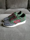 Rozmiar 12.5 - Męska saga żelowa Asics ciemnozielona choinka - doskonały stan!