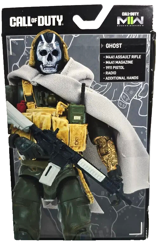 Jazwares Call of Duty : Modern Warfare 2 Ghost Jawbone 6.5in