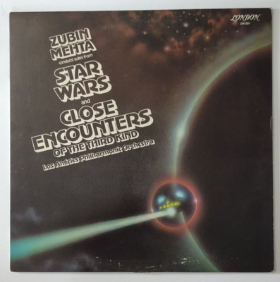 Zubin Mehta Suites from Star Wars and Close Encounters of the Third Kind vinyl