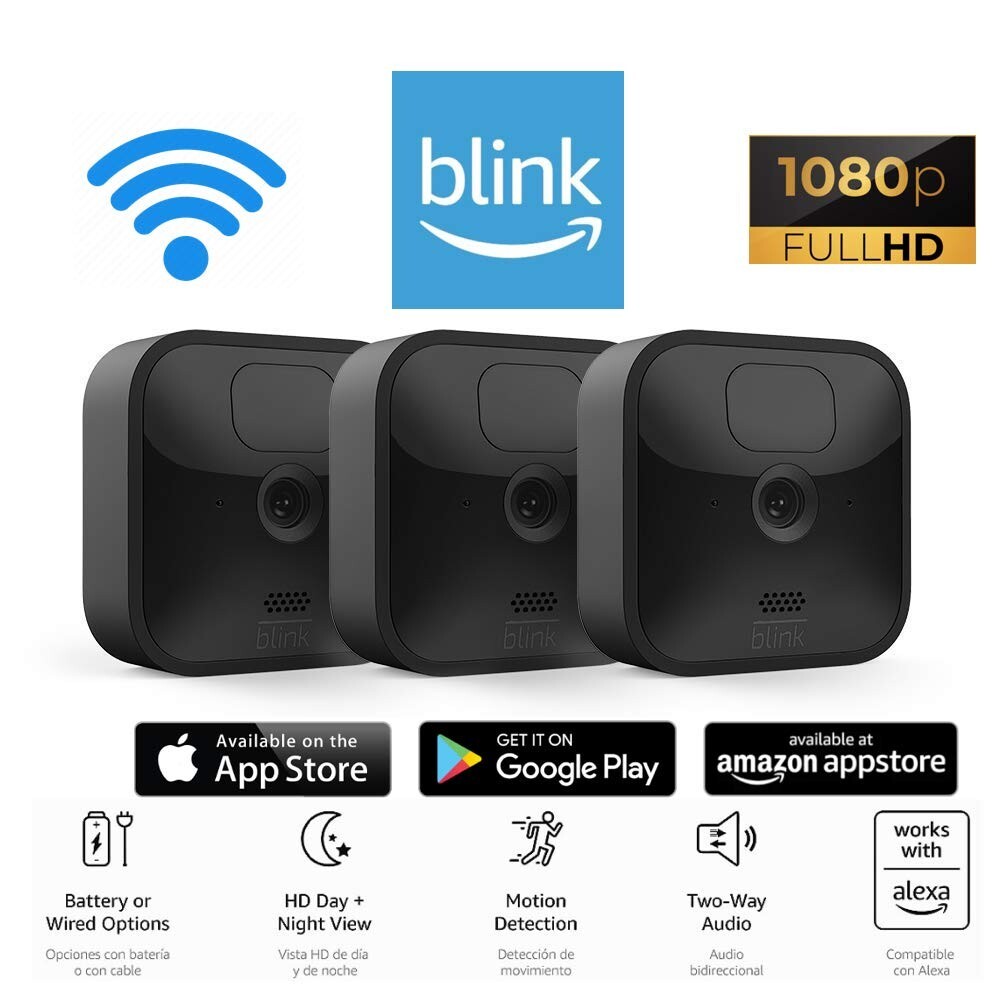 Blink Outdoor 3rd Gen Home Security Cameras FULL HD Sync