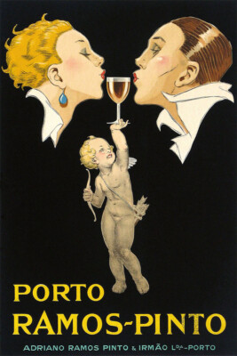 Porto Ramos-Pinto 1920s Vintage Port Liquor Wine Wall Art Home - POSTER 20''x30''
