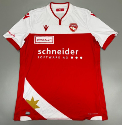 Macron FC Thun #19 Kyeremateng football jersey shirt size L Large