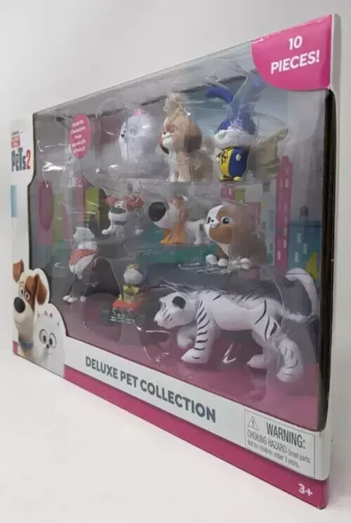 未開封ペツト2 secret life of pets fitcus フィギュア The Secret Life of Pets 2 Deluxe Pet Collection 10 Figures