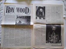 Roy Wood Wizzard ELO Bill Wyman Rolling Stones clippings Holland 1970s