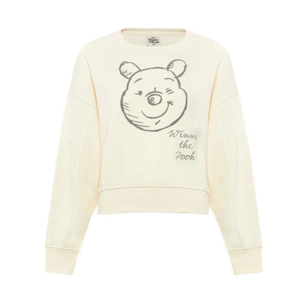Disney Primark Winnie The Pooh Ivory Jumper Sweatshirt Pullover Cream NEW Bear