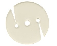  144 CS Osborne WWAP138-1 Nylon Poly Washer for Super Hook, 1-3/8" Diam 74747 