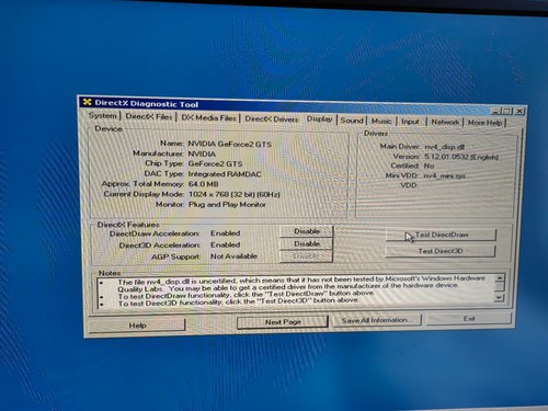 Nvidia Geforce2 GTS, AGP4x Video card,Grafikkarte with 64mb memory - Bild 18 von 18