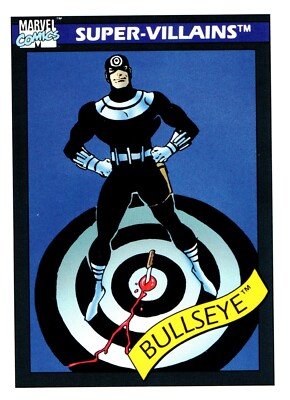 1990 Impel Marvel Universe #64 - Bullseye Trading Card VTG!