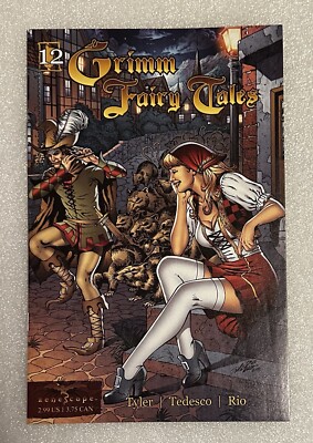 Grimm Fairy Tales #12 VF+ Zenescope Comic 2007 Pied Piper 