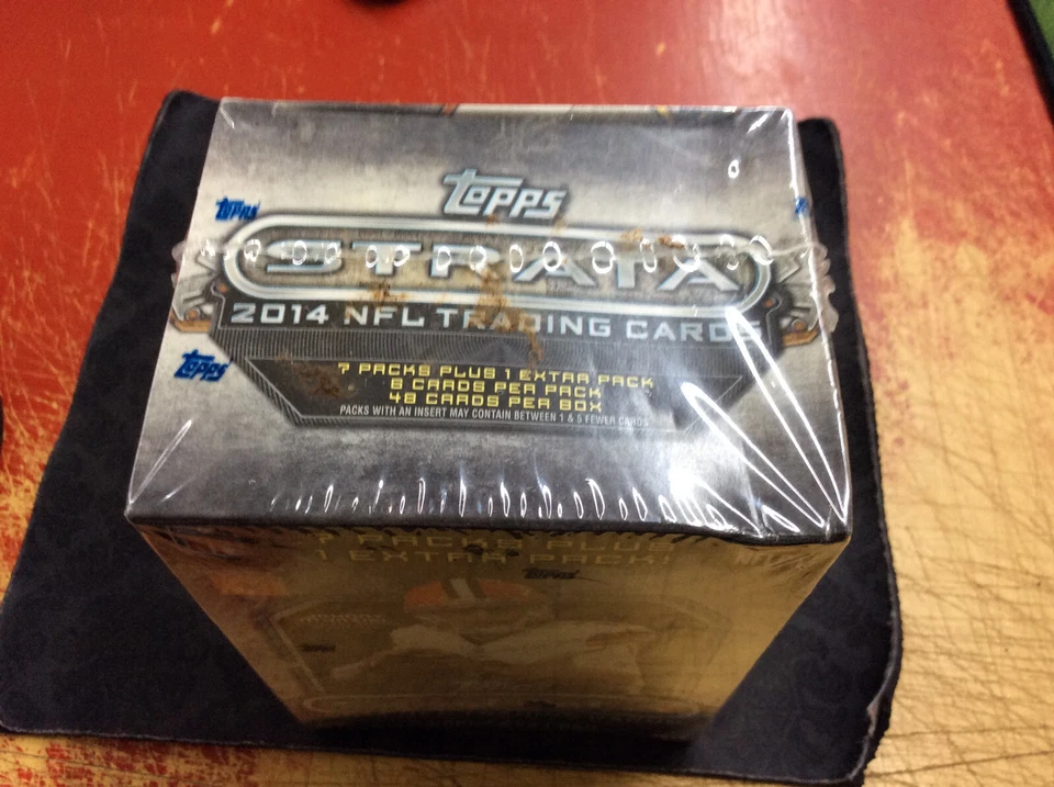 NEW 2014 Topps STRATA Football Blaster Box - Image 3 of 3