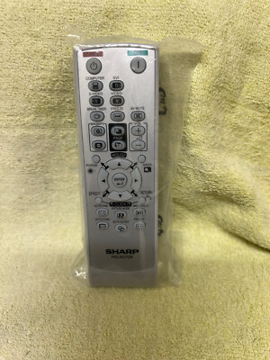 Sharp Rear Projection Tv Remote Sharp RRMCGA662WJSA Factory Original Projector Remote | eBay