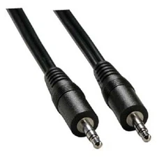 Stereo Audio Patch Cable 100 ft 1/8" 3.5 mm Male Male