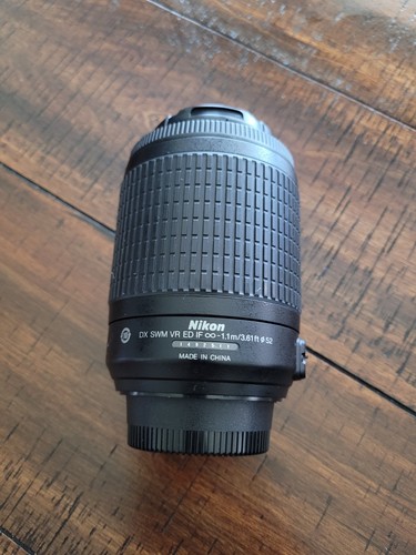 Nikon DX Af-S Nikkor 55-200 mm 1:4-5.G ED VR Telephoto Zoom Lens Great - Picture 4 of 7