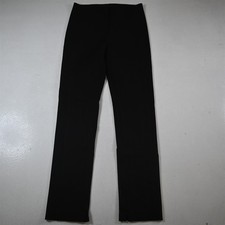 Ann Taylor 4 Black Bi Stretch Zip Cuff Slim Dress Womens Pants