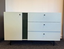 SALE !! Modern Milano Sideboard Cabinet 138cm Sage Green