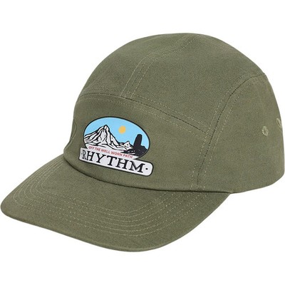 Rhythm Back Country 5 Panel Cap Olive, One Size