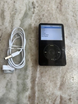 Apple iPod Classic 5th Generation Black 80GB MA450LL A1136 EUC