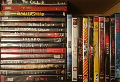 25 DVD Paket Sammlung Horror - Headless Hero, El Dia de la Bestia, Darkness