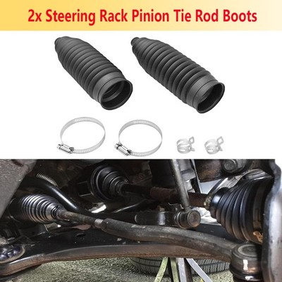 2pcs Rack & Pinion Inner Tie Rod Steering Bellow Boot For 2004-2006 Lexus ES330