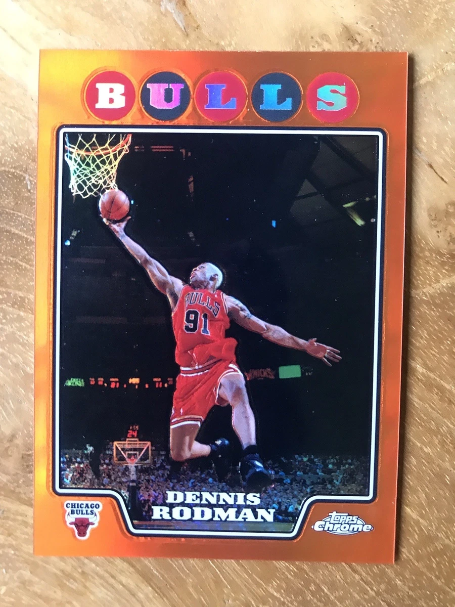 Dennis Rodman Basketball Chicago Bulls Sports Trading Cards