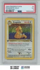 1999 Pokemon Fossil 1st Edition Dragonite PSA 3 #04/62 Holo