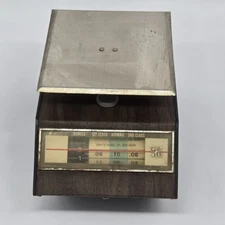Park Sherman 16oz Postal Scale 1968 Rates Vintage 1st 3rd Class Airmail