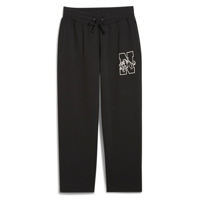 PUMA  X Noah Graphic Embroidered Sweatpants Mens Black Casual Athletic Bottoms 6