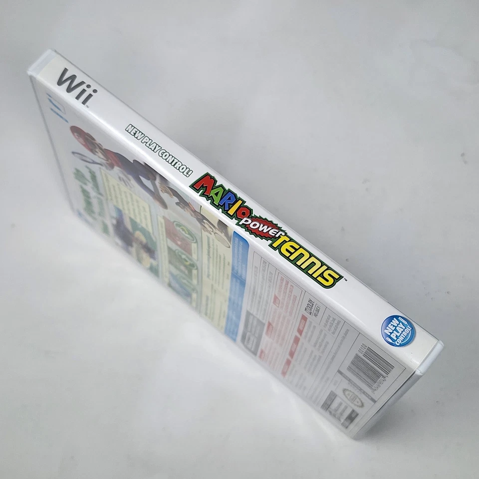 New Play Control Mario Power Tennis (Nintendo Wii) CIB Complete - Image 4 of 4