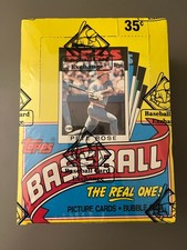 1986 TOPPS BASEBALL UNOPENED WAX BOX BBCE FROM A SEALED CASE FASC