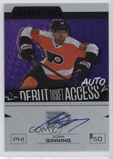 2024-25 Credentials 2024-25 Upper Deck Update Purple 2/10 Adam Ginning Auto c7o