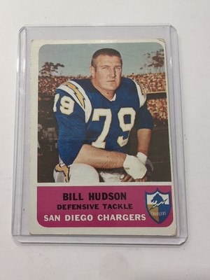 1962 Fleer - Bill Hudson #85 (RC)